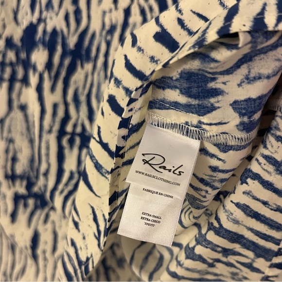 Rails Constantine Dress - Cobalt Shibori XS - Picture 6 of 7